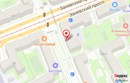 Бистро в Санкт-Петербурге на карте