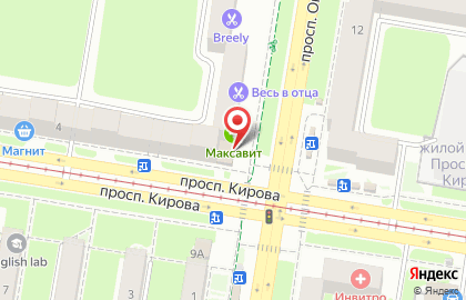 Мясная лавка Привозъ в Автозаводском районе на карте