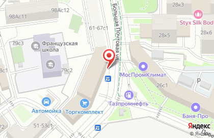 Центр сертификации продукции Стандарт-Сертлит на карте