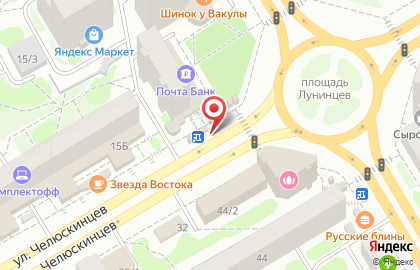 Компания по продаже цветов АннаОпт в Железнодорожном районе на карте