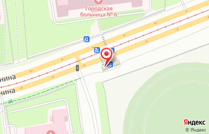 Продуктовый магазин на улице Ленина на карте