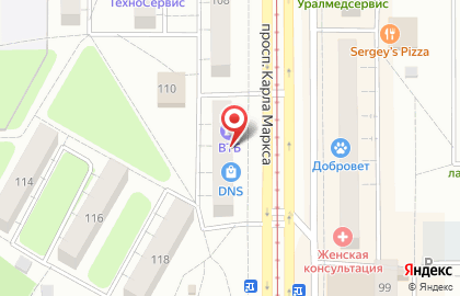 МДМ Банк на проспекте Карла Маркса на карте