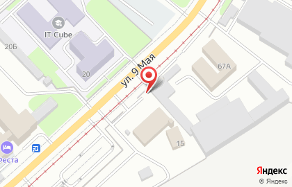 Торговая компания Промоборудование в Левобережном районе на карте