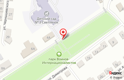 Почта России, АО на улице Димитрова на карте