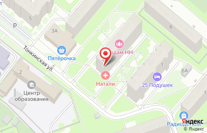 Магазин разливных напитков Ёршъ на Тонкинской улице на карте