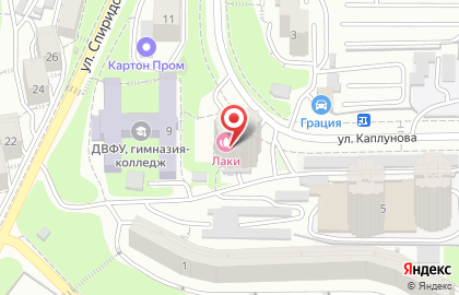 Салон красоты Лаки в Ленинском районе на карте