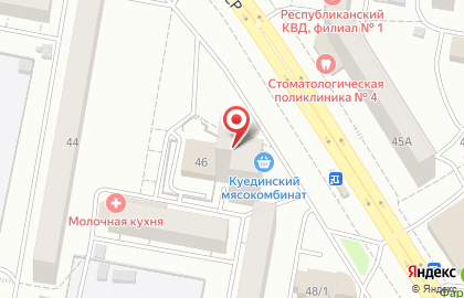 Центр медицинских смотров МЕГИ на улице 50 лет СССР на карте