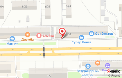 ЦУП на проспекте Ленина, 64 на карте