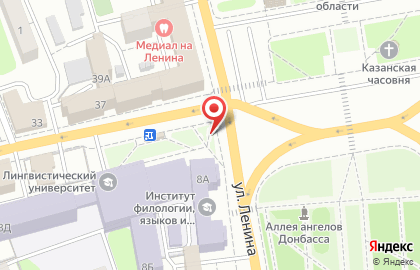 Радио-Город на улице Ленина на карте