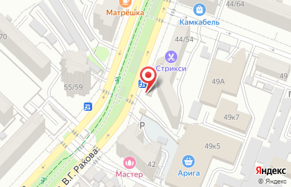 Супермаркет Гроздь в Октябрьском районе на карте