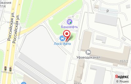 Лоск-Авто в Октябрьском районе на карте