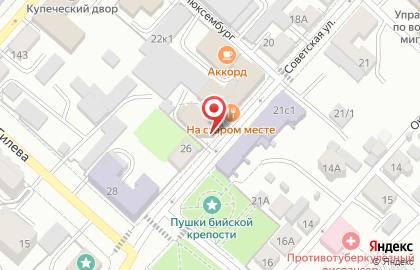 Гостиница На Старом Месте на карте