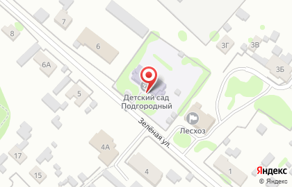 Подгородный на карте
