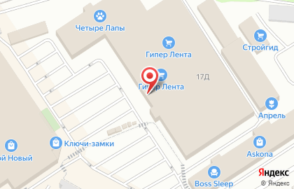 Зоомаркет Ле`муррр в Заводском районе на карте