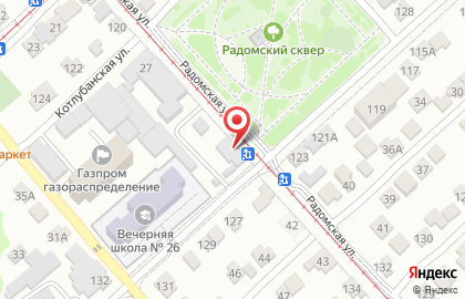 Продуктовый магазин в Волгограде на карте