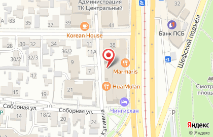 Китайский ресторан Hua Mulan на карте