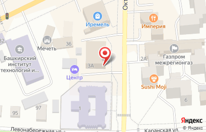 Торговый центр Муравейник на Октябрьской улице на карте