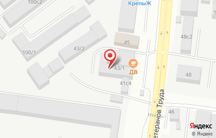 Авто-Драйв, СТО на улице Ветеранов Труда на карте