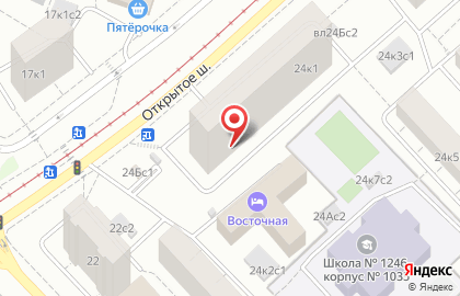 Мой семейный центр Измайлово на Бульваре Рокоссовского на карте