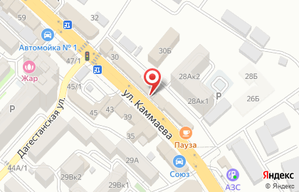 Магазин Оксана в Кировском районе на карте