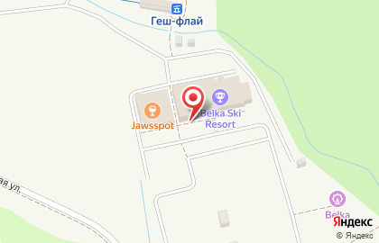 Касса по продаже билетов на подъемники Gesh Fly на Снежной улице на карте