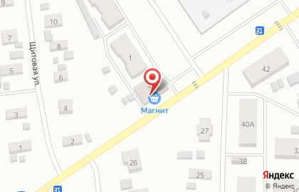Супермаркет Магнит на улице Победы, 1Б на карте