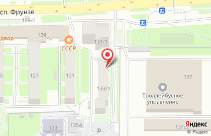 Магазин фермерских продуктов на проспекте Фрунзе на карте