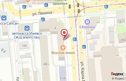 Общественная приемная депутата Городской Думы г. Ижевска Стыценко И.С. на карте