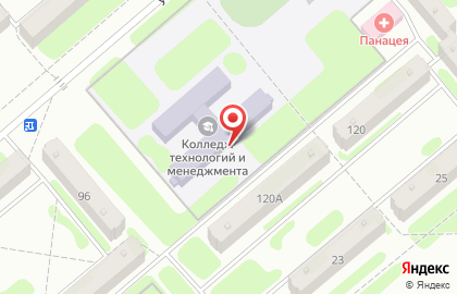 Поволжский колледж технологий и менеджмента на улице Шевченко на карте