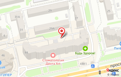 ЖестЪ на проспекте Ленина на карте