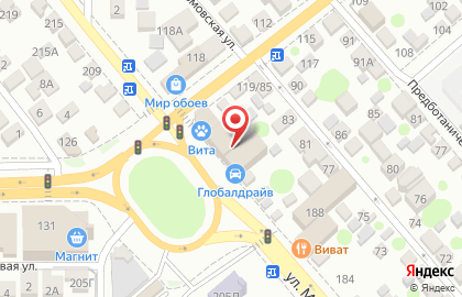 Детективное агенство Фантом на улице Мадояна на карте