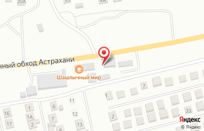 Торговая компания на Придорожной улице на карте