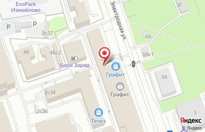 Автомойка на Электродной, 2 ст32 на карте