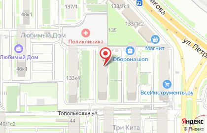 Частный детский сад Всезнайка на Московской улице на карте