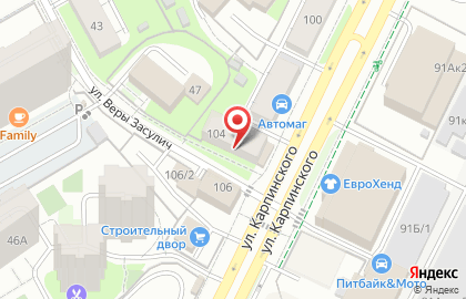 Адвокатский кабинет Васенина В.М. на карте