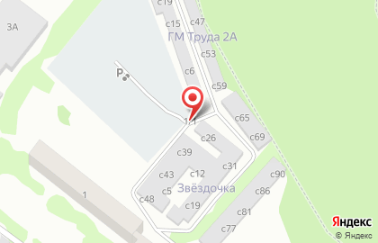 Автостоянка в Красноярске на карте