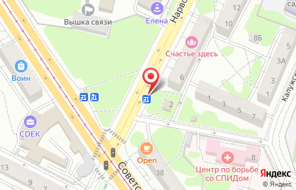 Копировальный центр в Центральном районе на карте