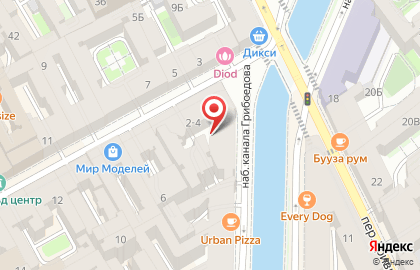 Фортуна в Адмиралтейском районе на карте