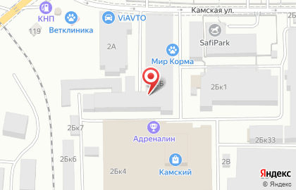 Автокомплекс Автолидер 39 в Московском районе на карте