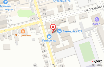 Магазин садово-хозяйственных товаров в Заводском районе на карте
