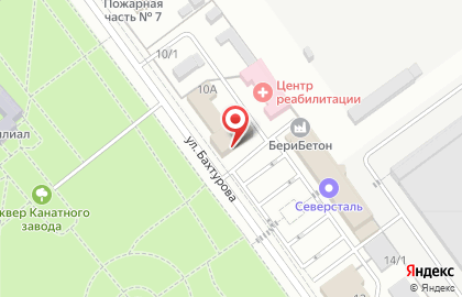 Магазин Специалист в Красноармейском районе на карте