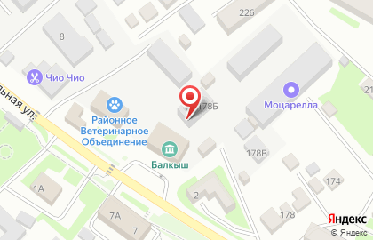 Ветеринарная клиника Ласка в Казани на карте