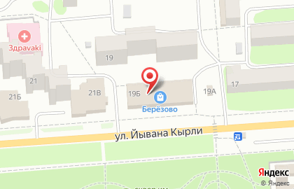 Торговая компания на улице Йывана Кырли на карте