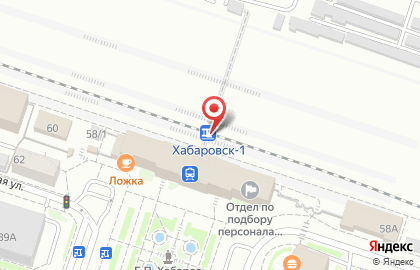 Ложка на улице Ленинградской на карте