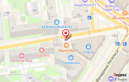 Кафе MaMa МИА на улице Демонстрации на карте
