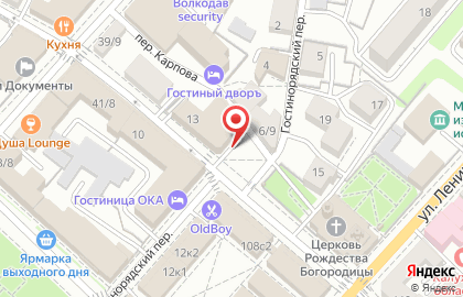 Московский фондовый центр, ЗАО на карте