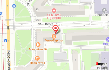 Ресторан грузинской кухни Чито Гврито в Санкт-Петербурге на карте