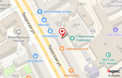 Москва Гостиница на карте