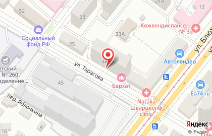 Урологический центр доктора Соколова А.В. на улице Тарасова на карте
