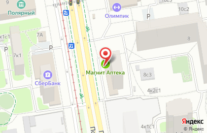 Магазин дверей Deco в Южном Медведково на карте